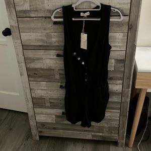 Vici S black romper new with tags